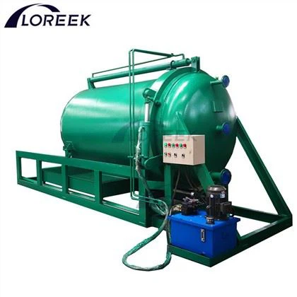 Dewaxing orizontal presyon fèy filtre